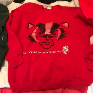 Vintage 90s Nutmeg Wisconsin crewneck